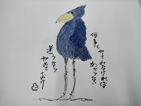 ハシビロコウ